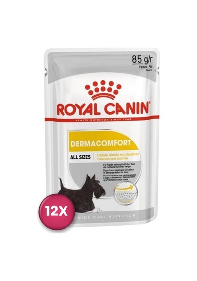 Royal Canin Ccn Dermacomfort Pouch Deri Hassasiyetli Yetişkin Köpek Konservesi 85 Gr X 12 Adet