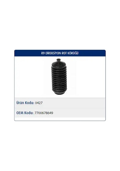 Master M0427 Rot Korugu 7700678649