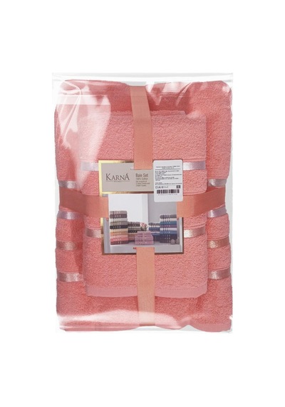 Banyo Havlu Seti 4 Lü Bale Premium - 70x140cm X2 / 50x90cm X2 Açık Yeşil