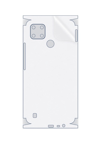 Realme C21y Uyumlu Fullbody Arka Kaplama Hidrojel Koruyucu Film 26969982