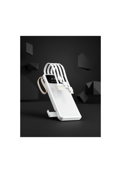 Powerbank 4 Çıkışlı 20.000 Mah Taşınabilir Siyah