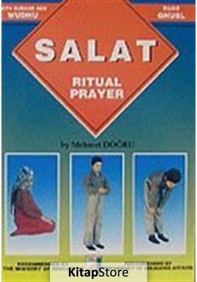 Abdest Gusül Namaz Kitabı (İngilizce)  - H. Hüseyin Doğru  - Damla Yayınevi