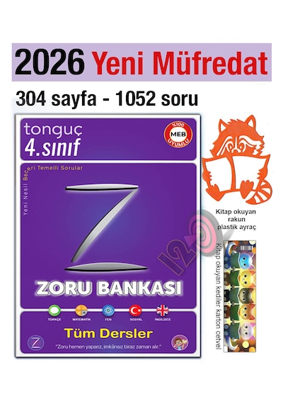 4. Sınıf 2026 Tüm Dersler Zoru Soru Bankası