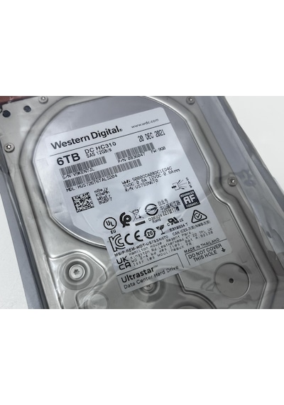 Western Digital 3.5" Dc Hc310 6tb 7.2k Sas Hdd Hus726t6tal5204