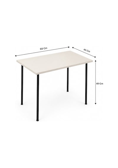 2 Sandalyeli Katlanır Kamp Masa Sandalye Seti 60x45 Cm 3 Parça Beyaz - Mavi