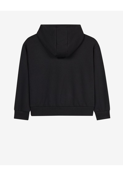 Skechers B Lw Collage Full Zıp Sweatshirt Büyük Erkek Çocuk Siyah Sweatshirt Sk2620112-3817