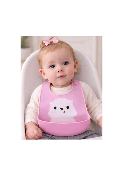 Silikon Bebek Mama Önlüğü Çocuk Mama Önlük Leke Tutmaz Yıkanabilir 826886538
