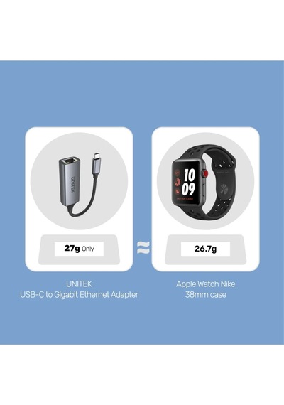 Unıtek Usb Type-c To Gıgabıt Ethernet U1312a
