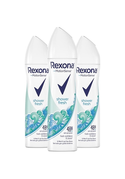Rexona Shower Fresh Kadın Sprey Deodorant 3 x 150 ML