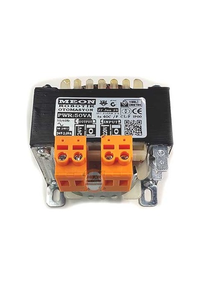50va 220/24v Ac Monofaze İzolasyon Trafosu