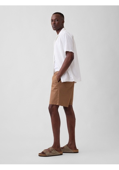 Gap V-7ın Essentıal Easy Short - 2026 Erkek Kahverengi Şort 888483002