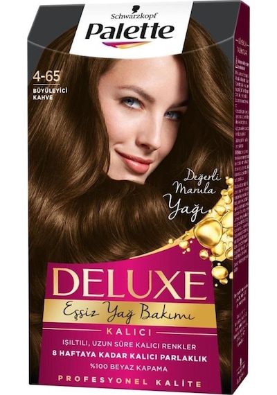 Palette Deluxe 4 - 65 Büyüleyici Kahve X 2 Adet Saç Boyası