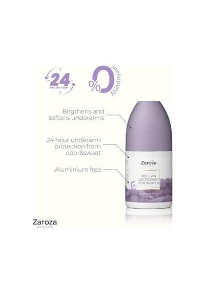 Roll On Beyazlatma Etkili 24 Saat Koruyucu Aluminyum İçermeyen Kadın 75 Ml