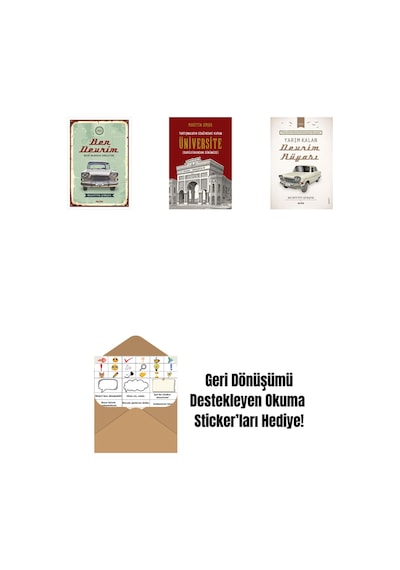 Ben Devrim + Tartışmaların Odağındaki Kurum Üniversite + Yarım Kalan Devrim Rüyası + Okuma Sticker'ları