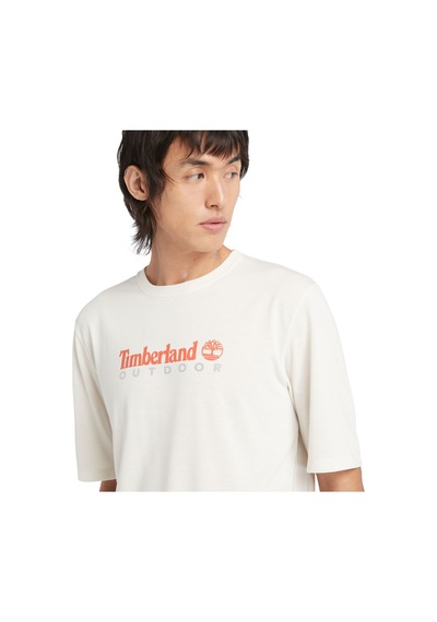 Timberland Uv-pro Graphıc Erkek Tişört Tb0a5sfxcl61 Beyaz