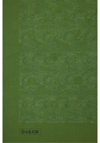 Aker Koyu Yeşil 70x190 Cm Koza Şal Koyu Yeşil Koyu Yeşil