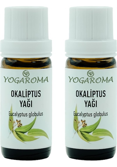 Npo Yogaroma Ferahlatıcı Aromaterapi 10ml Saf Ve Doğal Okaliptus Uçucu Yağ 2 Adet 10 ML
