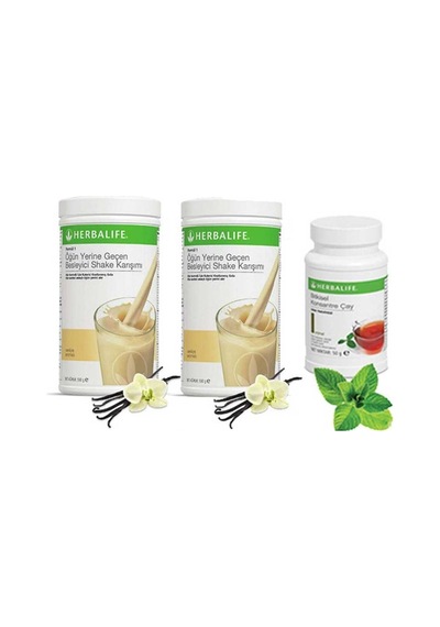 Herbalife 2 Vanilya Shake - Klasik Çay 100 Gr