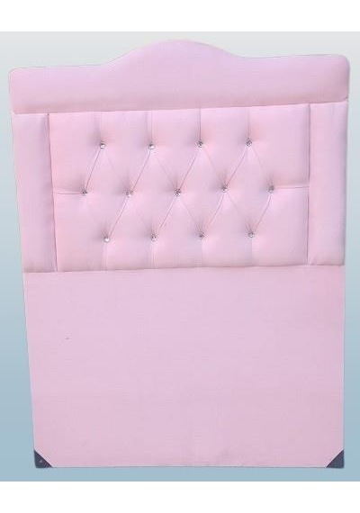 Bengi Ticaret Dk El Yapımı Tay Tüyü Kumaş Tek Kişilik Başlık Pudra Pembe 90