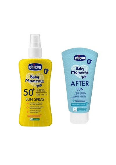 Chicco Güneş Kremi Spf 50+ 150 Ml & Güneş Sonrası Kremi 150 Ml