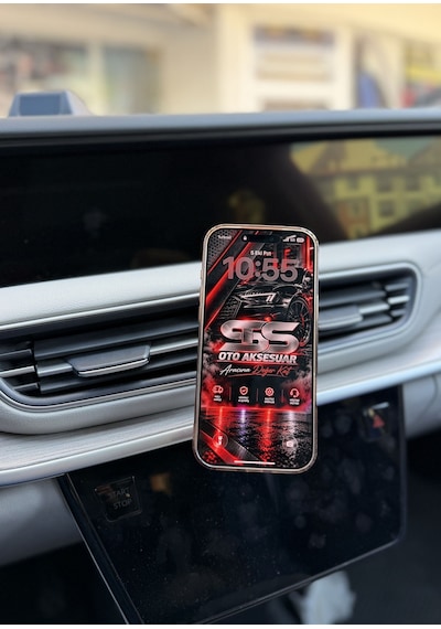 Togg T10x 2023-2024 Araç Içi Premium Telefon Tutucu - Araba Telefon Tutacağı Havalandırma Için