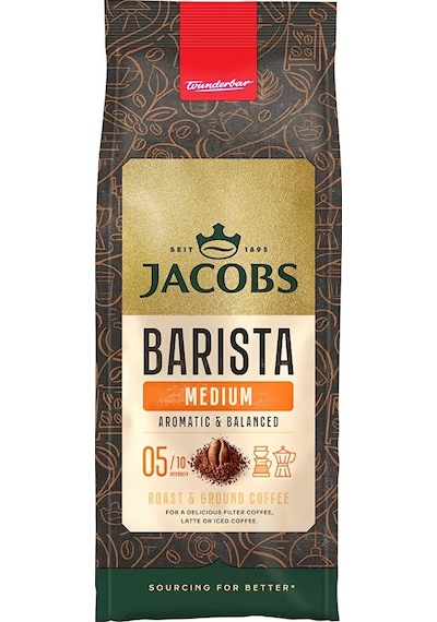 Jacobs Barista Medium Filtre Kahve Öğütülmüş 200 Gr X 4 Adet Öğütülmüş