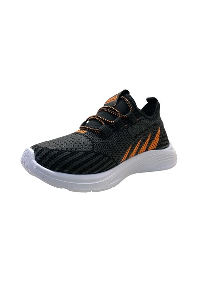 Tuğba Ortopedi 511 Çocuk Lastikli Rahat Sneaker Siyah
