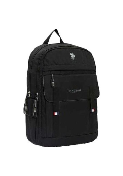 U.s. Polo Assn. Siyah Spor Sırt Çantası Plçan23123