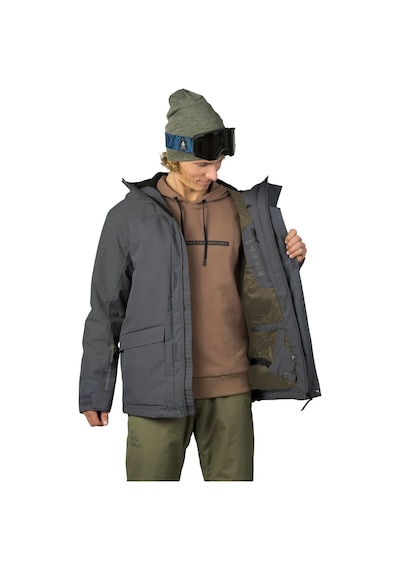 Hannah Garow Fd Erkek Outdoor Mont 10036005hhx.01 Asphalt Asphalt Koyu Gri