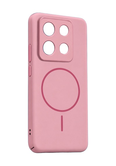 Xiaomi Redmi Note 13 Pro 4g Mika Pc Magsafe Kapak - Pembe Çok Renkli