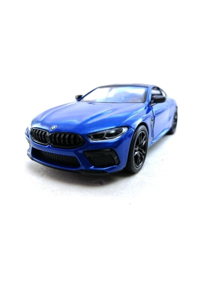 Kinsmart Bmw M8 Competition Coupe 1:38 Mavi Çek Bırak Model Araba