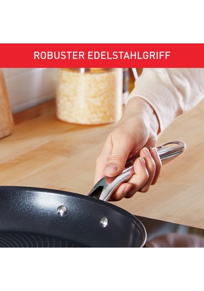 Tefal Infinite İndüksiyonlu Tava 30 Cm, Yapışmaz Kaplamalı Kızartma Tavası, İdeal Kızartma Sıcaklığında Termal Sinyal, Temizlemesi Kolay, Her Tür Sobaya Uygun, Birinci Sınıf Paslanmaz Çelik, H81507 Siyah Tefal Infinite İndüksiyonlu Tava 30 Cm, Yapışmaz Kaplamalı Kızartma Tavası, İdeal Kızartma Sıcaklığında Termal Sinyal, Temizlemesi Kolay, Her Tür Sobaya Uygun, Birinci Sınıf Paslanmaz Çelik, H81507 Siyah