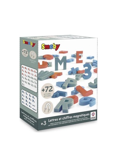 72 Magnetic Letters & Numbers
