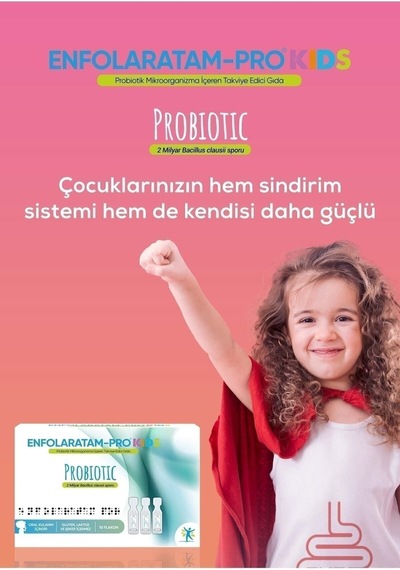 Enfolaratam-pro Kids Probiotic 10 Ml X 10 Flakon 6 Adet