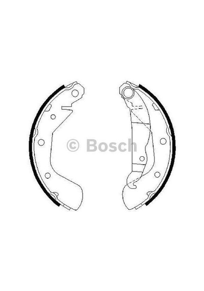 Opel Corsa Arka Fren Balatasi 1993-2006 1605041 0986487263 1.2, 1.4, 1.0
