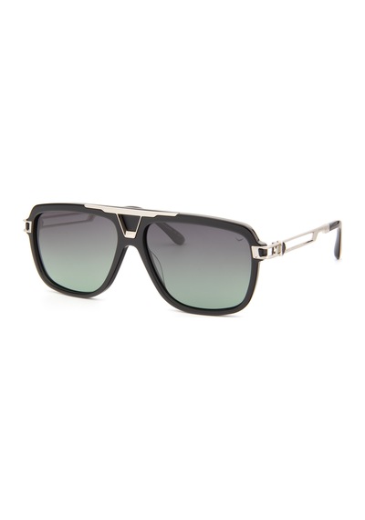 Zen Milano Eyewear Mb1595-c02 58 Polarize Erkek Güneş Gözlüğü Siyah