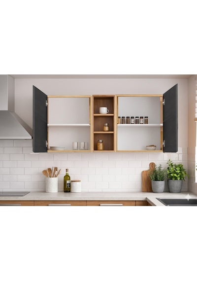Ayza 4 Kapaklı Çok Amaçlı Dolap-mutfak Dolabı-mikrodalga-erzak-airfryer-kiler Dolabı-kahve Köşesi Antrasit - Atlantik Çam Ayza 4 Kapaklı Çok Amaçlı Dolap-mutfak Dolabı-mikrodalga-erzak-airfryer-kiler Dolabı-kahve Köşesi Antrasit - Atlantik Çam