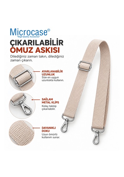 Microcase Apple MacBook Pro 14 İnch M4 2024 İle Uyumlu Apple MacBook Taşıma Çantası Omuz Askılı Çok Bölmeli Al5694 Lila