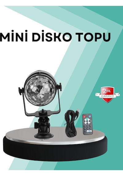 Uzaktan - 24 - Kumandalı Rgb Disko - Glblseme - Projektör Işığı