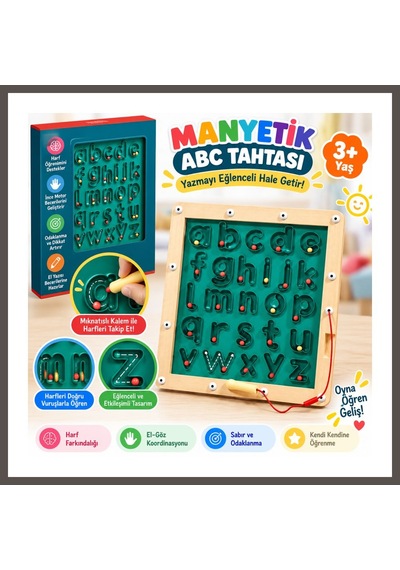 Bezos Tahta Manyetik Abc Tahtası Adet Fiyatıdır Nxrlvng Çok Renkli