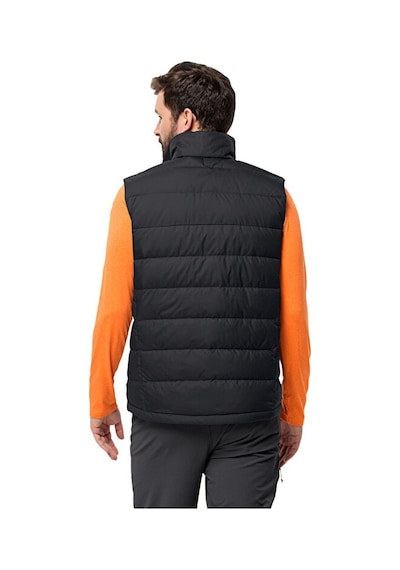 Jack Wolfskin Ather Down Vest M Erkek Outdoor Yelek 1207691-6000 Siyah
