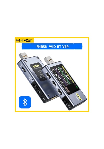 Ambition Fnırsı-fnb58 Usb Test Voltmetre Ampermetre Type-c Hızlı