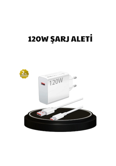 120w - 590 - Ultra Hızlı Şarj Adaptörü Usb-c Destekli Güçlü - Kmrsfres - Şarj Teknolojisi