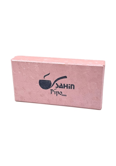 Şahin 9mm Filtreli 8mm Uçlu Akrilik Saplı Sigara Ağızlığı - Kahverengi - 0755