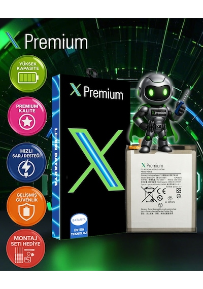 Xpremium Samsung Galaxy A526 Uyumlu Batarya Pil Süper Yüksek Kalite 4500 Mah Eb-bg781aby