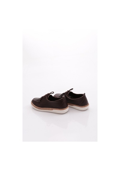 Dgn 118e Bayan Spor Bağli Soft Oxford Ayakkabi Kahve