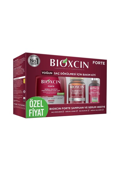 Forte Yoğun Bakım Kiti Saç Dökülmesine Karşı Şampuan, Serum & Tablet Seti Yoğun Saç Bakımı, Bitkisel İ Genel