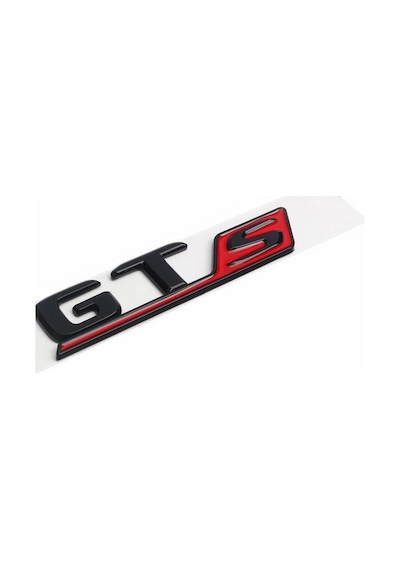 Gts Piano Black-kırmızı Bagaj Yazısı 3m 3d Abs Mercedes 100