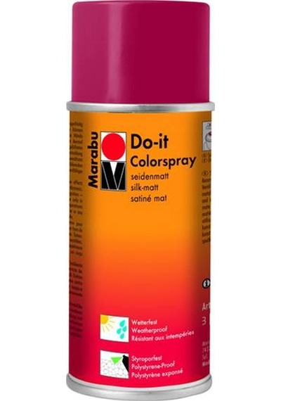 Marabu Do-İt Colorspray No:032 Carmine