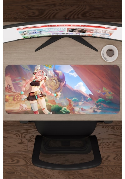 Varesa Genshin Impact Anime Gacha V1 - 70x30 Xl Gaming Mouse Pad Fare Altlığı